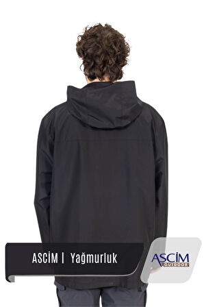 Ascim Outdoor Yağmurluk | Siyah