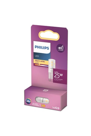 LED Kapsül 1.9W 220 Lumen 2700K Sarı Işık G9 Duy (25W Eşleniği)