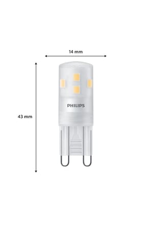 LED Kapsül 1.9W 220 Lumen 2700K Sarı Işık G9 Duy (25W Eşleniği)