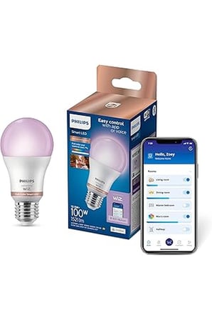 Smart Lighting LED Ampul A60 E27 100W Eşdeğer RGB - Google Home, Alexa, HomeKit ve Matter uyumlu