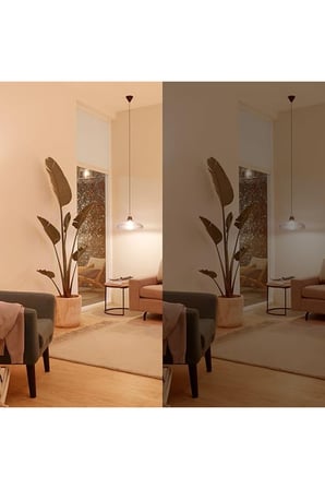 Smart Lighting LED Ampul A60 E27 100W Eşdeğer RGB - Google Home, Alexa, HomeKit ve Matter uyumlu