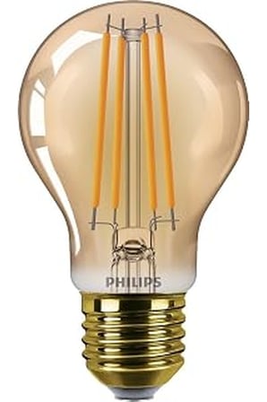 LEDclassic E27 lamba, altın, 40 W yerine geçer, sıcak beyaz (1800 Kelvin), dekoratif lamba
