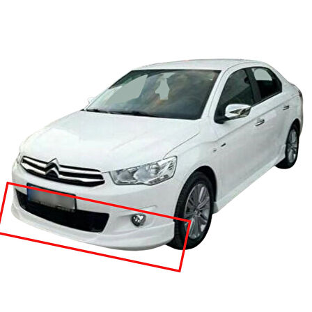 C-ELYSEE MAKYAJSIZ KASA 2018 ÖNCESİ ÖN TAMPON EKİ (( PLASTİK-BOYASIZ ))