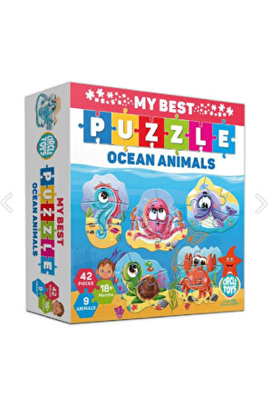 My Best Puzzle Ocean Animals