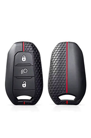 Peugeot 208 308 508 2008 3008 5008 Rifter Silikon Anahtar Koruma Kılıfı Far Tuşlu 2.Resime Bakınız