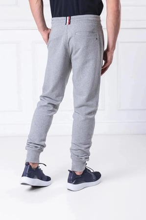 Tommy Hilfiger Yazı Logo Nakışlı Erkek Eşofman Altı