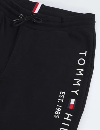 Tommy Hilfiger Yazı Logo Nakışlı Erkek Eşofman Altı