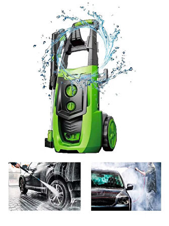 Lutian Lt701-2200a - 170 Bar Elektrikli Yüksek Basınçlı Oto Araba Yıkama Makinası