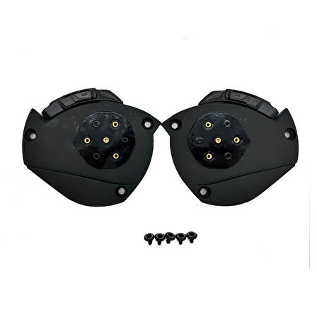 ADVANT 2 KASK YAN KAPAK SET MAT SİYAH