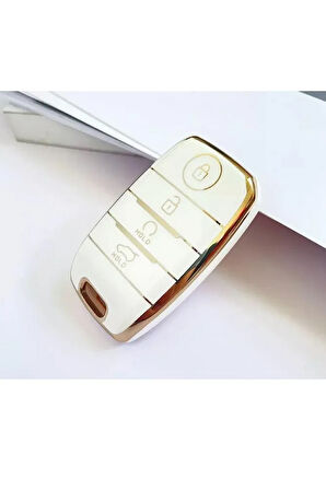 Kia Rio Sonet Sorento Optima Forte Niro Sportage 4 Tuşlu Anahtar Koruma Kılıfı 2.resime Bakınız
