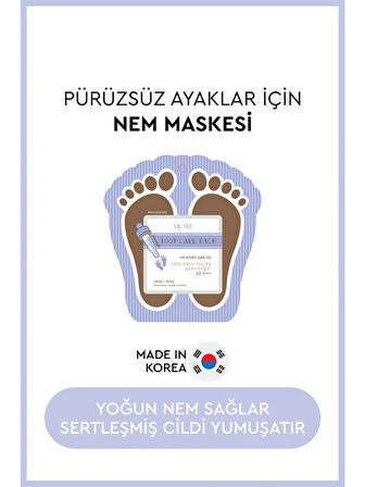 Mjcaare Premium-Yoğun Nemlendirici Ayak Bakım Peeling Maske Seti 2'li