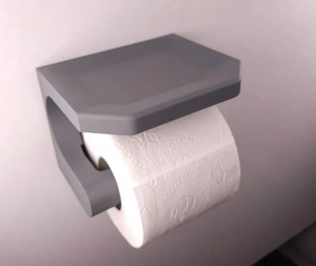 Tuvalet Kağıdı Tutucu - Şık ve Pratik Banyo Organizer