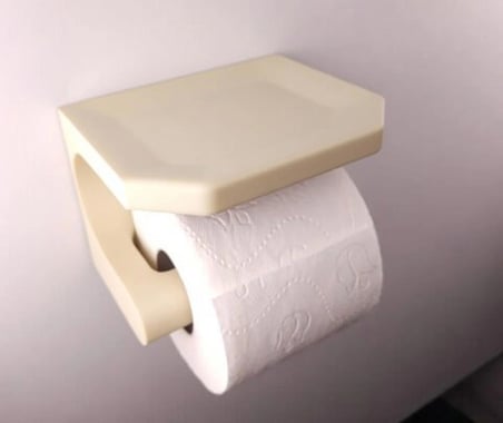 Tuvalet Kağıdı Tutucu - Şık ve Pratik Banyo Organizer