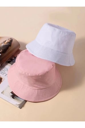 Unisex Bucket Balıkçı Şapka 2'li Set