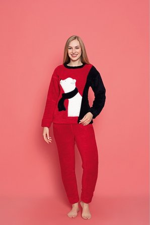 Kadın Polar Pijama Takımı