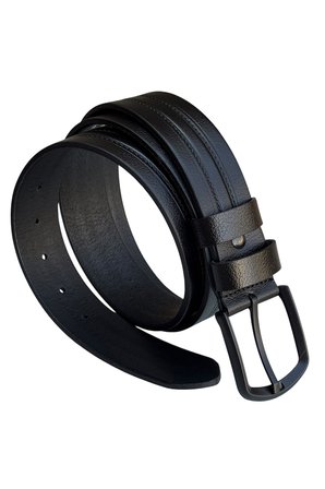 4 cm. Spor Model Hakiki Deri Erkek Kemer Siyah