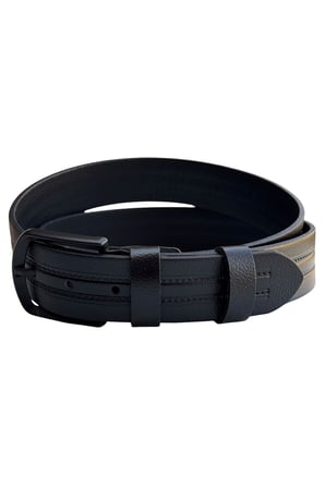 4 cm. Spor Model Hakiki Deri Erkek Kemer Siyah