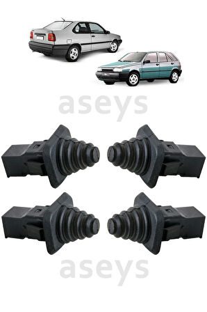 Tempra Kapı Işık Butonu 4 Adet Takım Halinde | Fiat Tempra Tipo 7592570