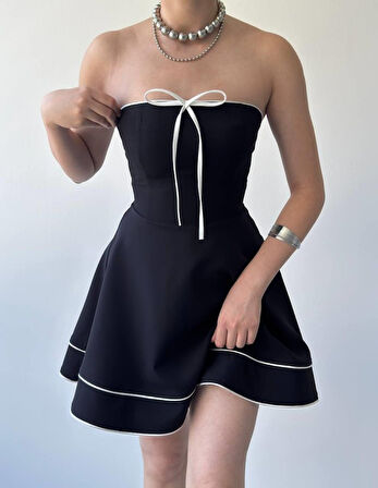 ASFSTORE Yuna Straplez Elbise