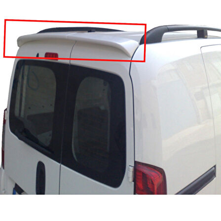 FIAT FIORINO (2007-2024) ÇİFT KAPI PS STYLE SPOİLER PARLAK SİYAH BOYALI
