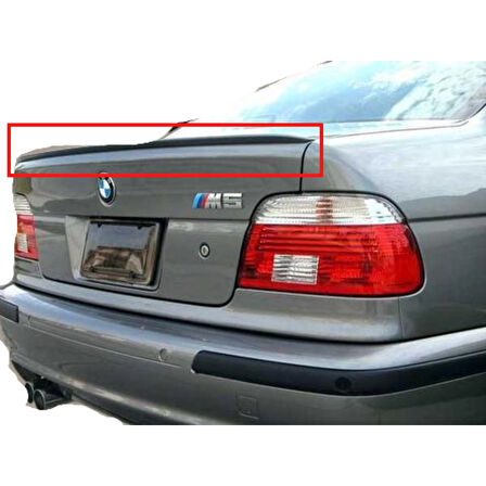 BMW E39 BAGAJ ÜSTÜ SPOİLER PARLAK SİYAH
