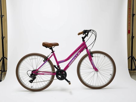 DORELLO 26 Jant 21 Vites SHIMANO Aktarıcılı Bisiklet – Kahverengi Tekerlek ve Elcik