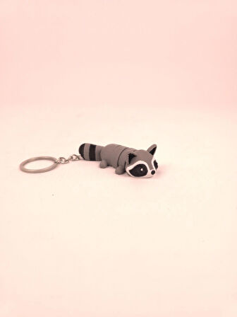 ASH MİNİKO HAREKETLİ RAKUN ANAHTARLIK