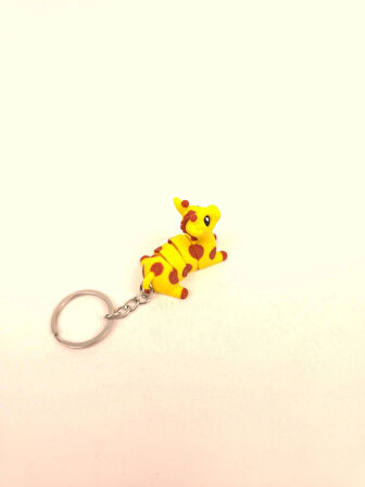 ASH MİNİKO HAREKETLİ ZÜRAFA MODELİ ANAHTARLIGI