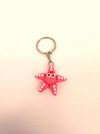 ASH MİNİKO HAREKETLİ DENİZ YILDIZI ANAHTARLIGI