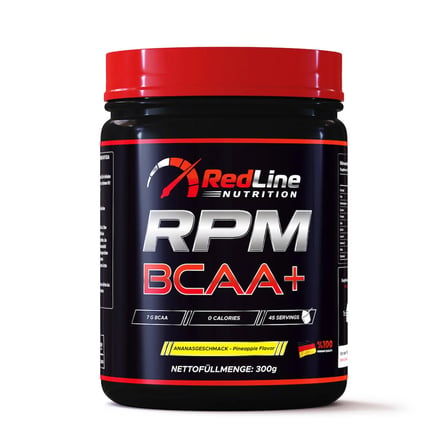 Redline Nutrition RPM BCAA 300gr-Ananas + Shaker Hediye