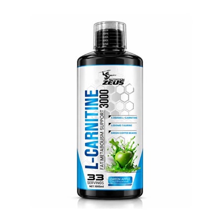 Zeus Nutrıtıon 3000 Thermo L-Carnitine 1000 mL-Yeşil ELMA