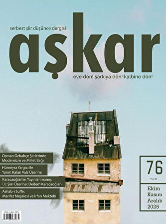 Aşkar Dergi 76.Sayı Ekim-Kasım-Aralık 2025