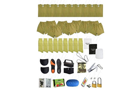 9 LU TEMEL İHTİYAÇ ASKER SETİ - ACEMİ VE BEDELLİ