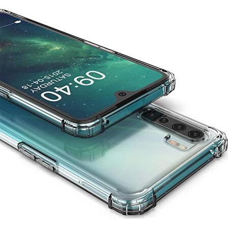 Oppo A91 Boyun Askılı Şeffaf Tank Kılıf 