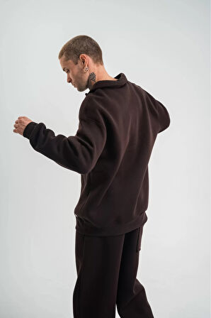  Oversize Polo Yaka SweatShirt