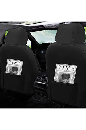 Dodge Dakota UYUMLU TAM SET Gofya KIRMIZIOto Koltuk Kılıfı - Ön Arka Tam Set