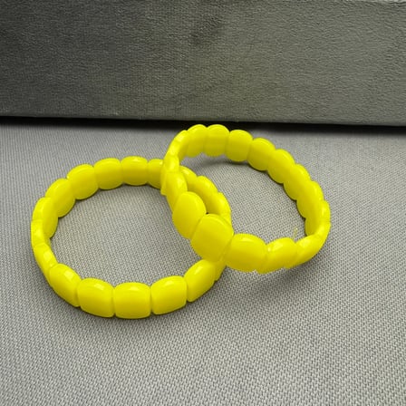 Yetişkin Sıkma Kehribar Limon Sarısı Unisex Yetişkin Kehribar Bileklik