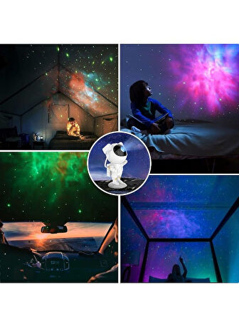 Bluetooth Hoparlör - Astronot Lamba Spikerli, Kablosuz, Şarjlı