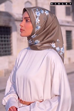 İpek Saten Eşarp-ASM2036