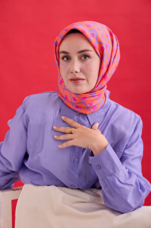 Twill İpek Eşarp 11474