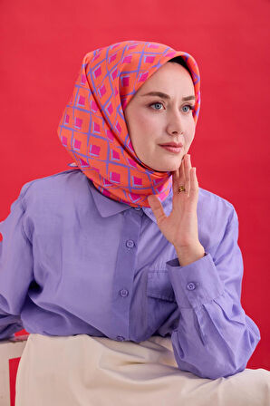 Twill İpek Eşarp 11474
