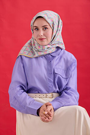 Twill İpek Eşarp 11474