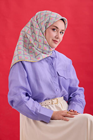 Twill İpek Eşarp 11474
