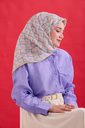 Twill İpek Eşarp 11474