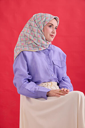 Twill İpek Eşarp 11474