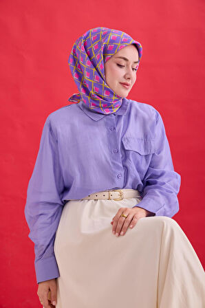 Twill İpek Eşarp 11474