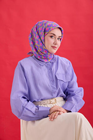 Twill İpek Eşarp 11474
