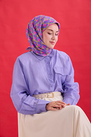 Twill İpek Eşarp 11474