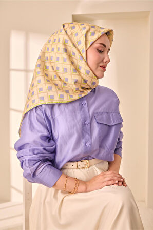 Twill İpek Eşarp 11474