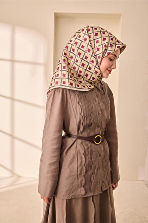 Twill İpek Eşarp 11474